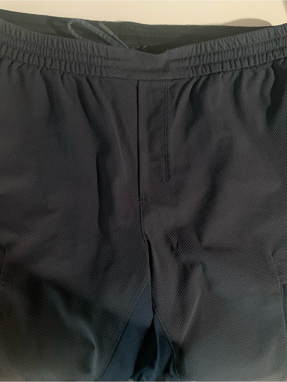 Lululemon Mens Navy Athletic Pants - Elastic Waist Performance Pants